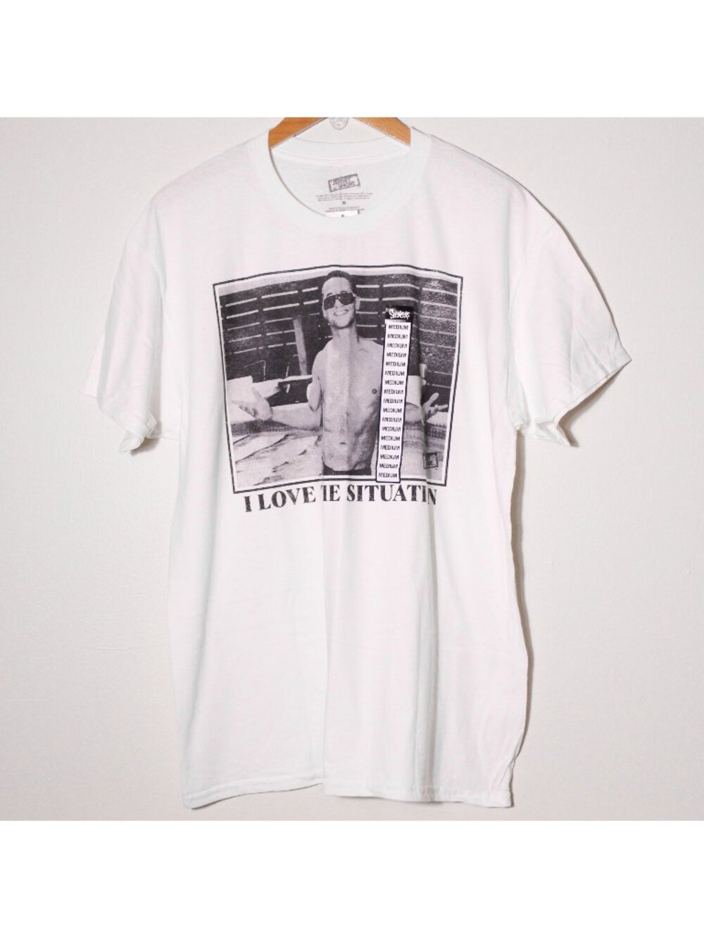 MTV Jersey Shore I Love The Situation Graphic Tee White Size M